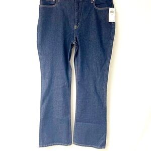 Polo by Ralph Lauren Women's Dark Blue Boot Cut Jeans